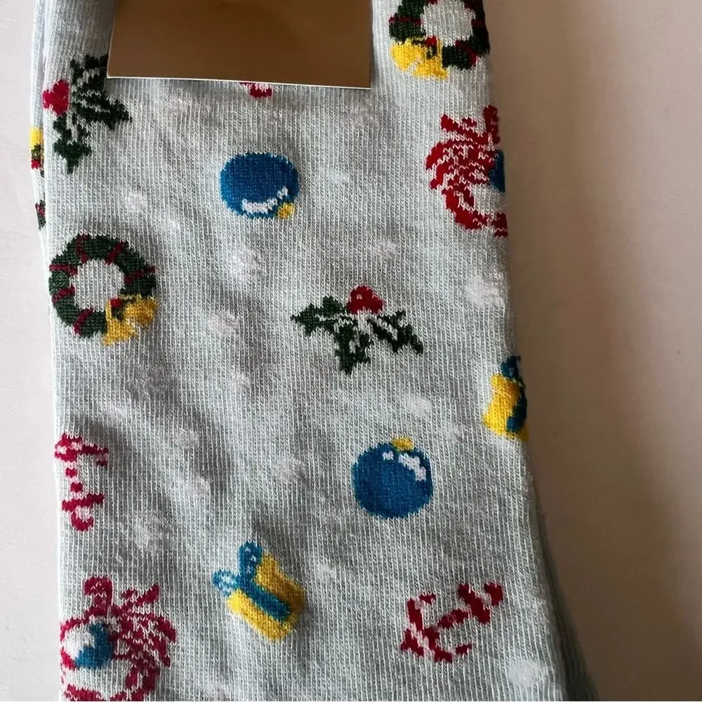 J.Crew Trouser Holiday Style Socks One Size NWT